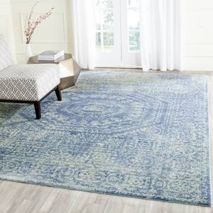 Tapis Charleston Woven Fibres synthétiques - Turquoise - 243 x 304 cm