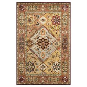 Tapis Chester Rouge / Multicolore - 122 x 183 cm - 120 x 180 cm