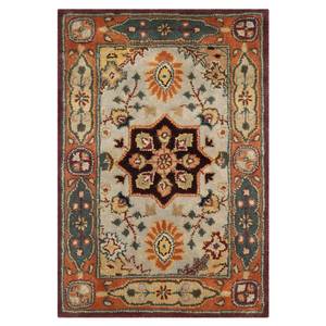 Tapis Chester Rouge / Multicolore - 90 x 150 cm