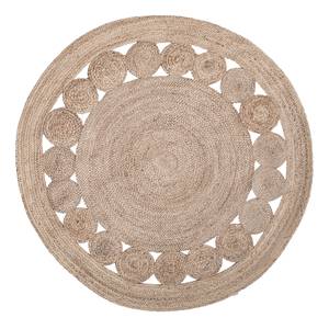 Tapis Chieko (tressé à la main) Jute - Ø 150 cm