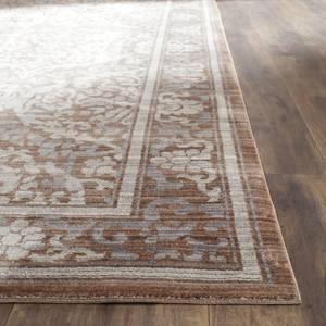 Tapis Claudia Woven Fibres synthétiques - Marron / Gris - 160 x 230 cm