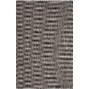 Tapis Como Fibres synthétiques - Noir - 60 x 109 cm