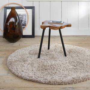 Tapis shaggy COMOUR Sable - Ø 200 cm