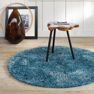 Tapis Cosy Glamour Turquoise - Ø 200 cm