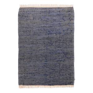 Tapis Cotton Bleu jean - 140 x 200 cm