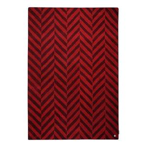 Tapijt Country Zigzag rood - maat: 190x290cm