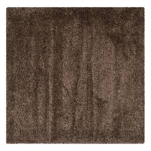 Teppich Crosby Braun - Textil - 121 x 121 cm