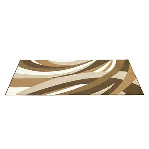 Tapijt Curves beige/bruin - 80x150cm