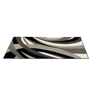 Teppich Curves Beige/Schwarz - 80 x 150 cm