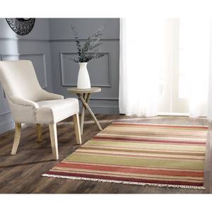 Teppich Dalat Striped Kilim Rot - Maße: 76 x 121 cm