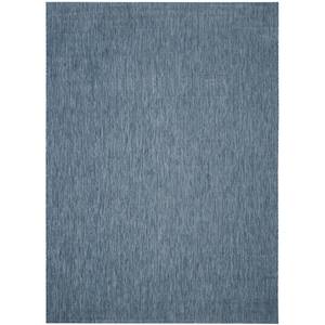 In & Outdoor Teppich Delano Kunstfaser - Blau - 243 x 304 cm