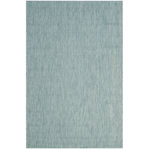 Tapis Delano Fibres synthétiques - Bleu pastel - 160 x 230 cm