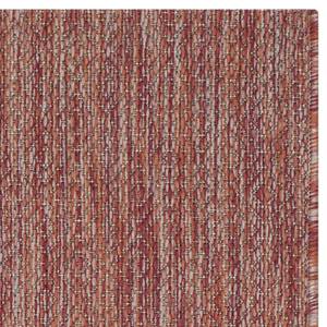 Tapis Delano Fibres synthétiques - Rouge - 90 x 150 cm