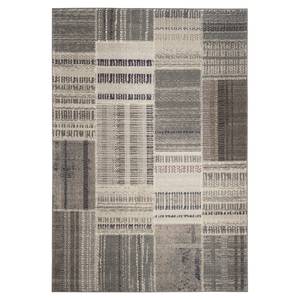 Tapis Deltana Woven Fibres synthétiques - Gris - 160 x 230 cm