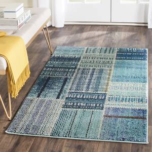 Tapijt Deltana Woven kunstvezel - Turquoise - 120 x 180 cm