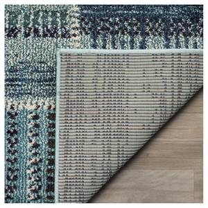 Tapis Deltana Woven Fibres synthétiques - Turquoise - 200 x 300 cm