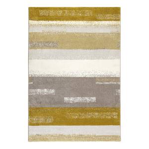 Tapis Dreaming Fibres synthétiques - Beige / Jaune - 160 x 225 cm