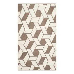 Tapis Durhurst Blanc / Marron - 120 x 180 cm