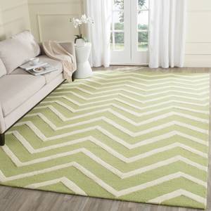 Tappeto Edie Verde/Color crema - Misure: 121 x 182 cm - 120 x 180 cm