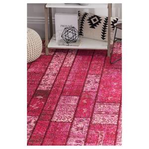 Tapis Effi Fibres synthétiques - Framboise - 160 x 230 cm