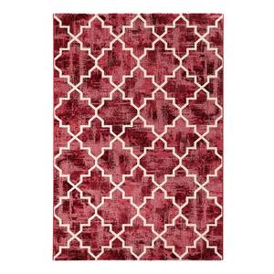 Tapis Elegance Fibres synthétiques - Rouge - 133 x 195 cm