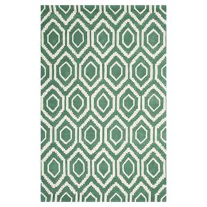 Tapis Essex Vert / Crème - 183 x 275 cm - 200 x 300 cm