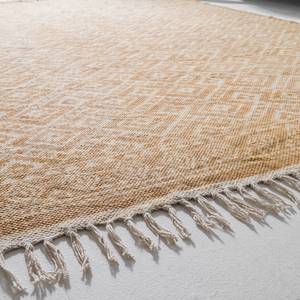 Teppich Ethno Pattern Baumwollstoff - Safrangelb