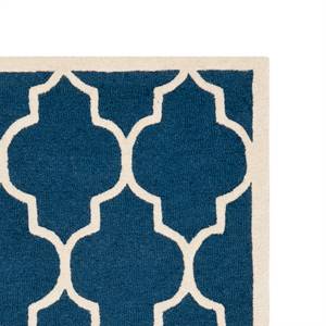 Teppich Everly Wolle - Marineblau - 160 x 230 cm