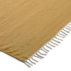 Teppich Fil I Wolle - Gelb - 140 x 200 cm
