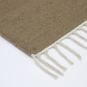 Teppich Fil Wolle - Braun - 140 x 200 cm