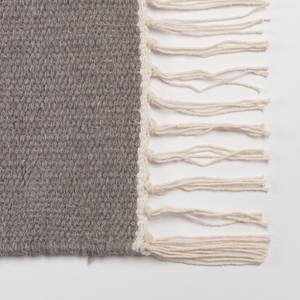 Teppich Fil Wolle - Grau - 141 x 222 cm