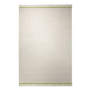 Tappeto Flashing Up Bianco chiaro/Verde chiaro Lana bianca/Verde 170 cm x 240