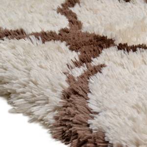 Teppich Flocatic Lines (handgetuftet) Kunstfaser - Beige / Braun - 160 x 230 cm