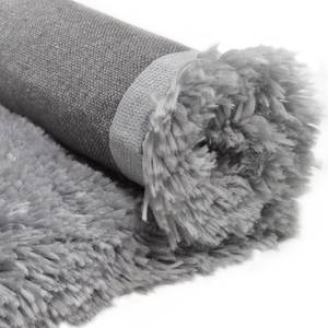 Tapis Flocatic Uni (tufté à la main) Fibres synthétiques - Gris - 120 x 180 cm