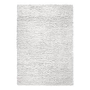 Tapis Fluffy Tissu mélangé - Blanc - 160 x 230 cm