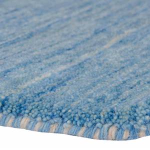 Wollteppich Gabbeh Loom Schurwolle - Eisblau - 170 x 240 cm