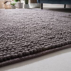 Tapis Gentofte Tissu mélangé - Gris - 160 x 230 cm