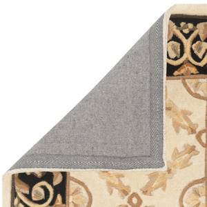 Tapijt Giampietro Beige/zwart - 76 x 137 cm