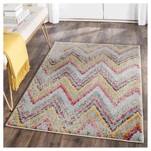 Tapis Guilia Fibres synthétiques - Menthe / Jaune - 200 x 300 cm