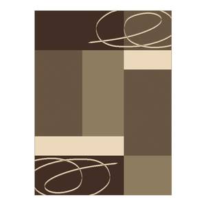 Tapis Grafik Brown 190 x 280 cm