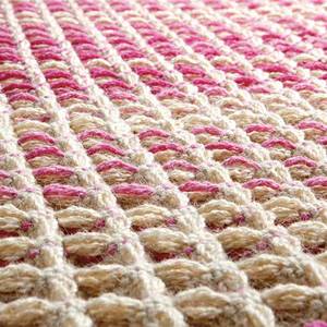 Teppich Hannah Pink - Textil - 160 x 230 cm
