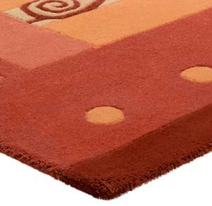 Teppich Hawai Wolle/Rot - 70 cm x 140 cm
