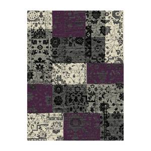 Tapis Heila Gris / Violet - 190 x 280 cm