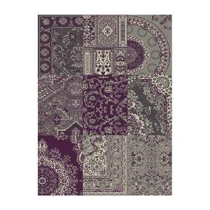 Tapis Helen Gris / Violet - 60 x 110 cm