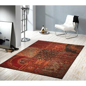 Tapis Helen Rouge / Terre - 60 x 110 cm