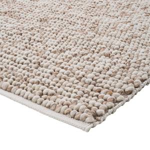 Tapis Hellerup (tissé à la main) Tissu mélangé - Beige - 140 x 200 cm