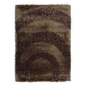 Tapijt hoogpolig tapijt - bruin - synthetische vezels 3 - 80x150cm