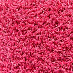 Tapijt hoogpolig - roze - synthetische vezels - 60x115cm