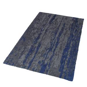 Teppich Impression Kunstfaser - Grau / Dunkelblau - 120 x 180 cm