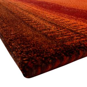 Tapis Indo Gabbeh Vizianagaram Rouge - Pure laine vierge - 60 x 90 cm